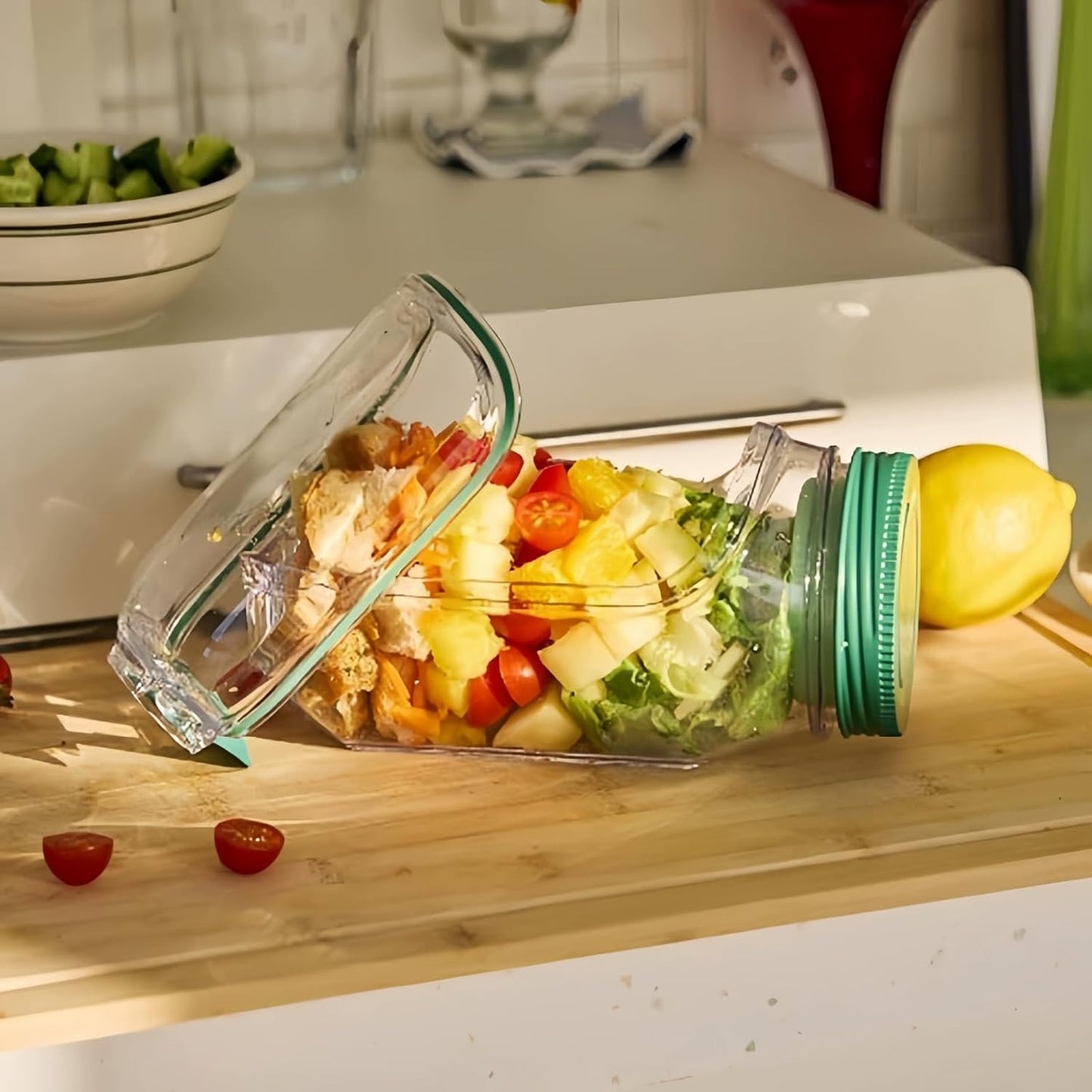 Smart Salad Jar